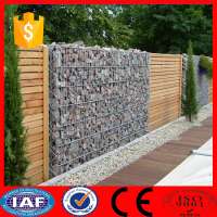 gabion fence wall welded gabion rock barrier wire mesh