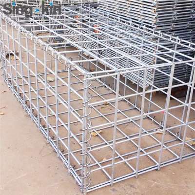 4mm 4.5mm 5mm welded hot dip galvanized gabion basket sizes supplier