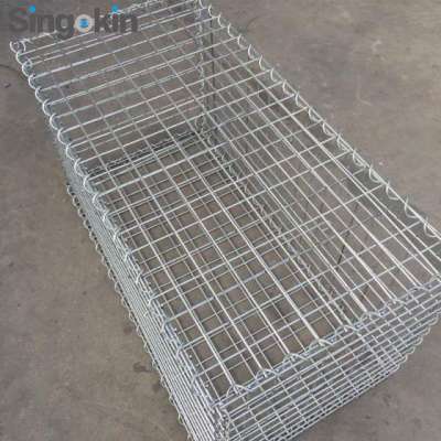 0.12'' 0.16'' 0.2'' wire welded gabion spiral STM A975 standard galvanized Gabion basket