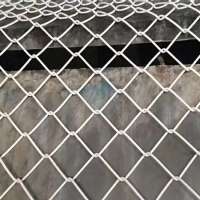 top quality waterproof galvanized roller chain link mesh fence