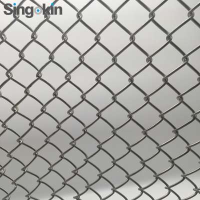 Black Color-coated Chain Link Fence - Love Your House More