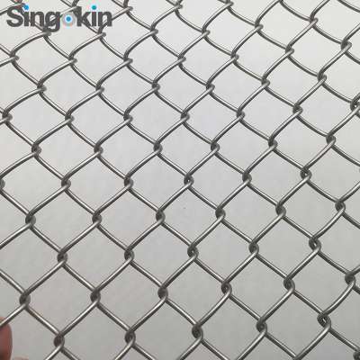 Stainless Steel Chain Link Fence for Commercial Industrial Uses